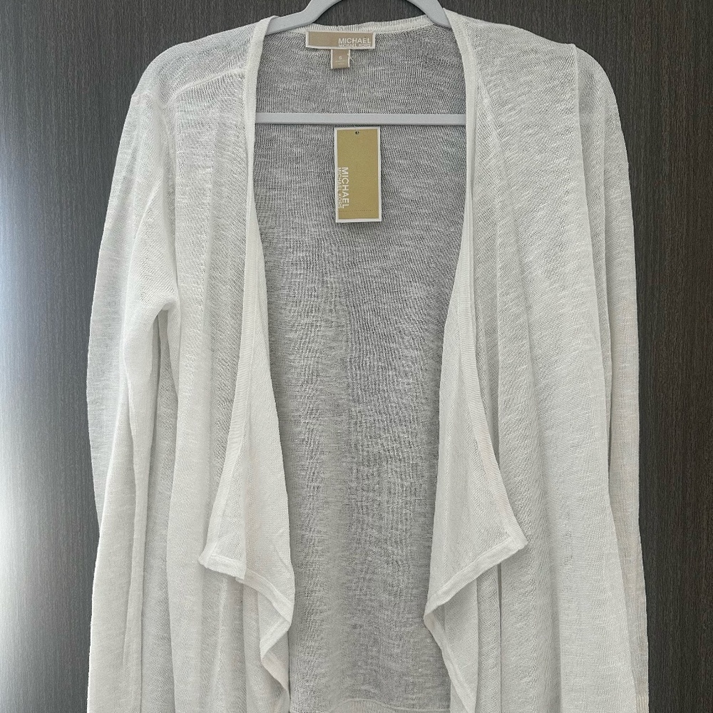 NWT - Michael Kors Open Cardigan - Size S